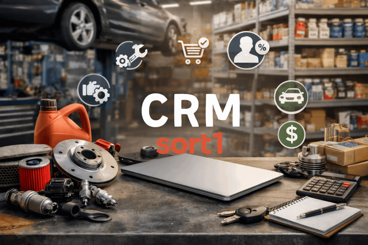 CRM для автосервиса и магазина автозапчастей Руководство по выбору и внедрению 2026